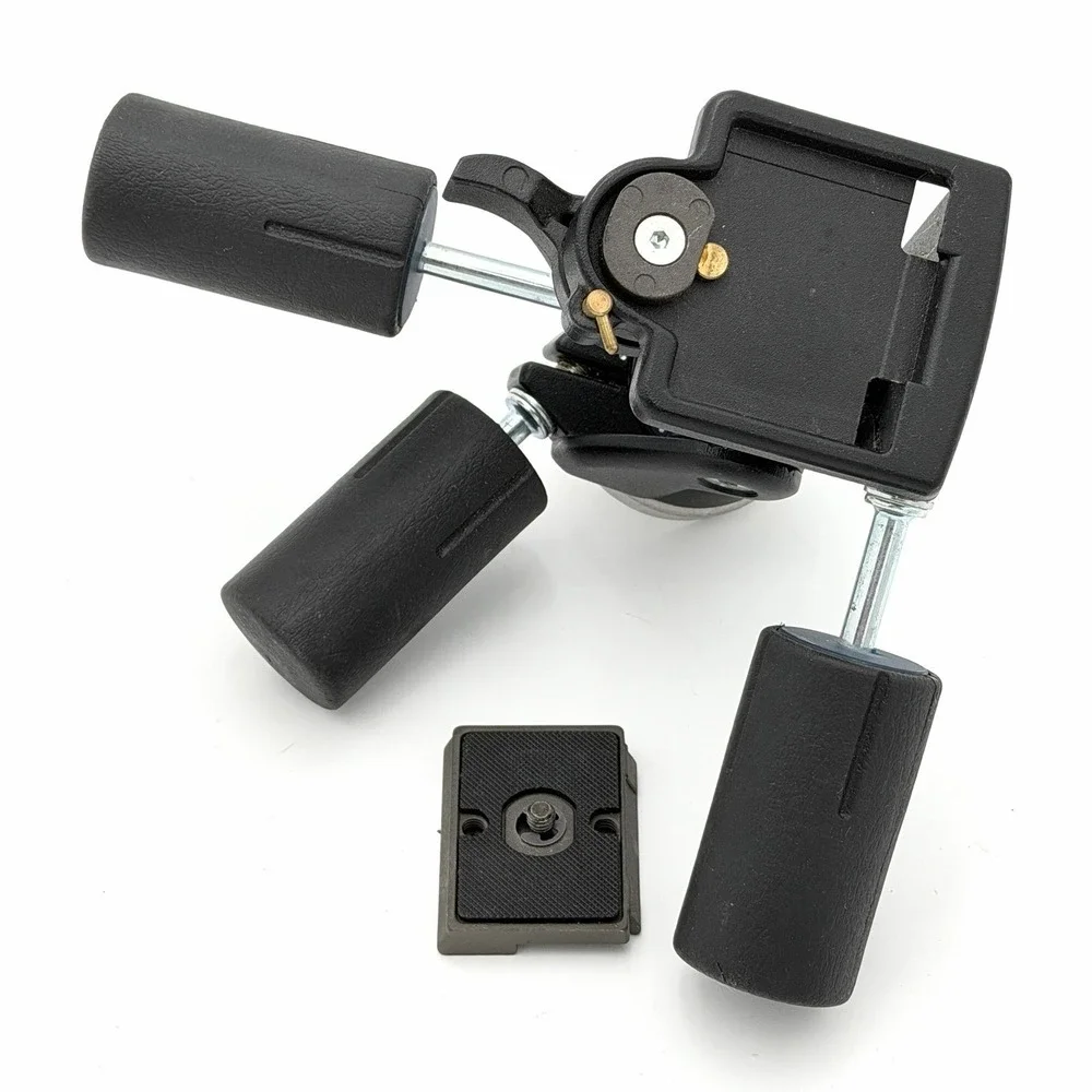 Bogen Manfrotto 3030 3 Way Pan/Tilt Tripod Head With Quick Release Plate
